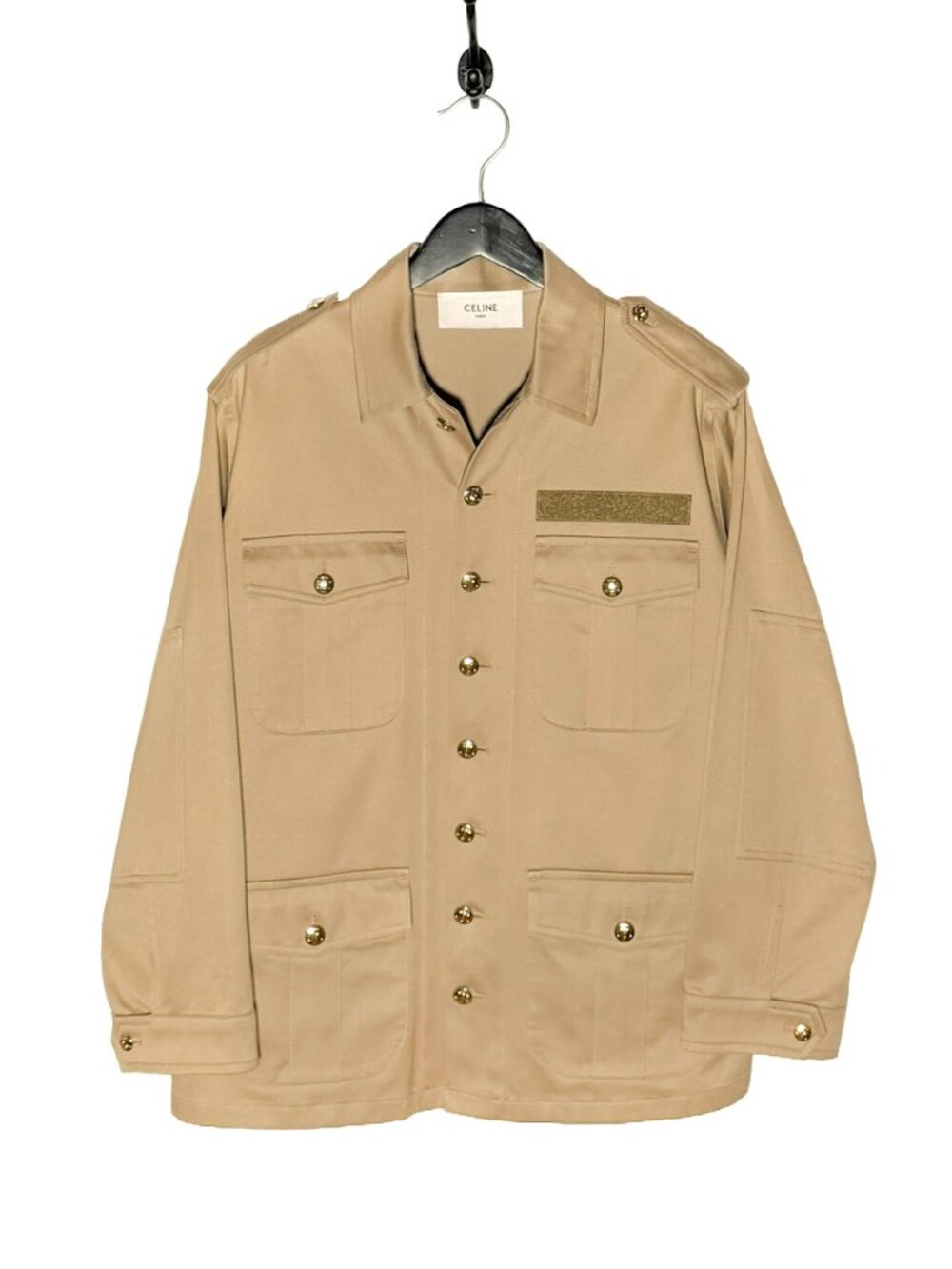 Celine Beige Saharienne Utility Jacket